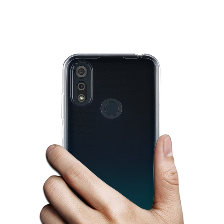 Szilikon borítás Motorola Moto E6s átlátszó termék 2. képe