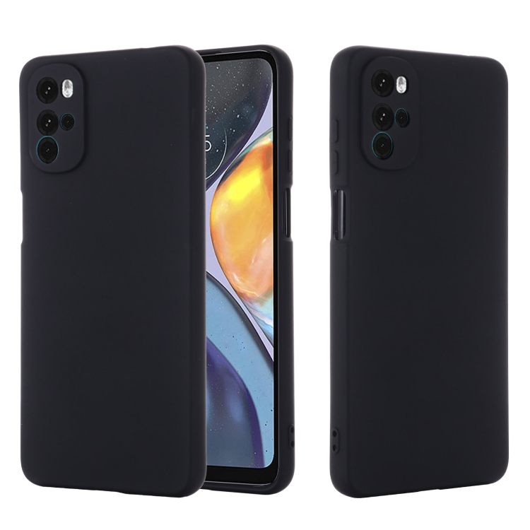 RUBBER Motorola Moto G22 védőburkolat fekete akciós termékkép 1