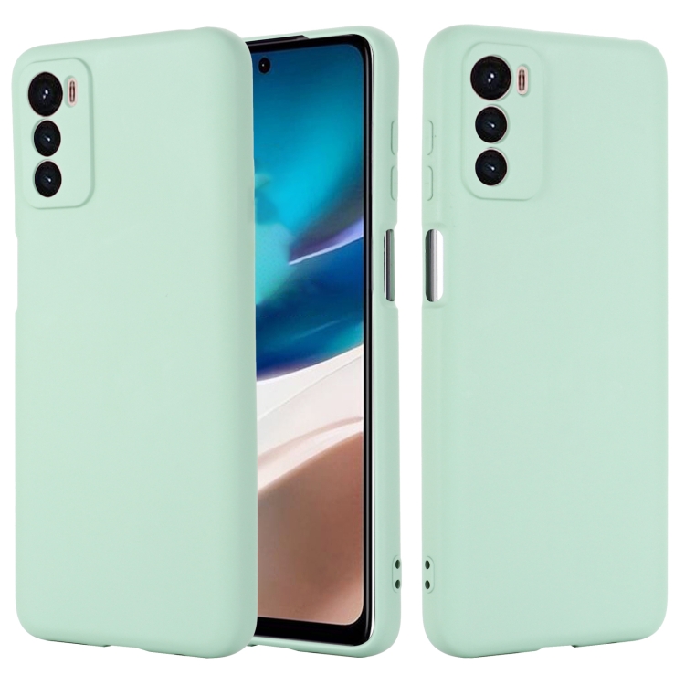 RUBBER Védőburkolat Motorola Moto G42 zöld akciós termékkép 1