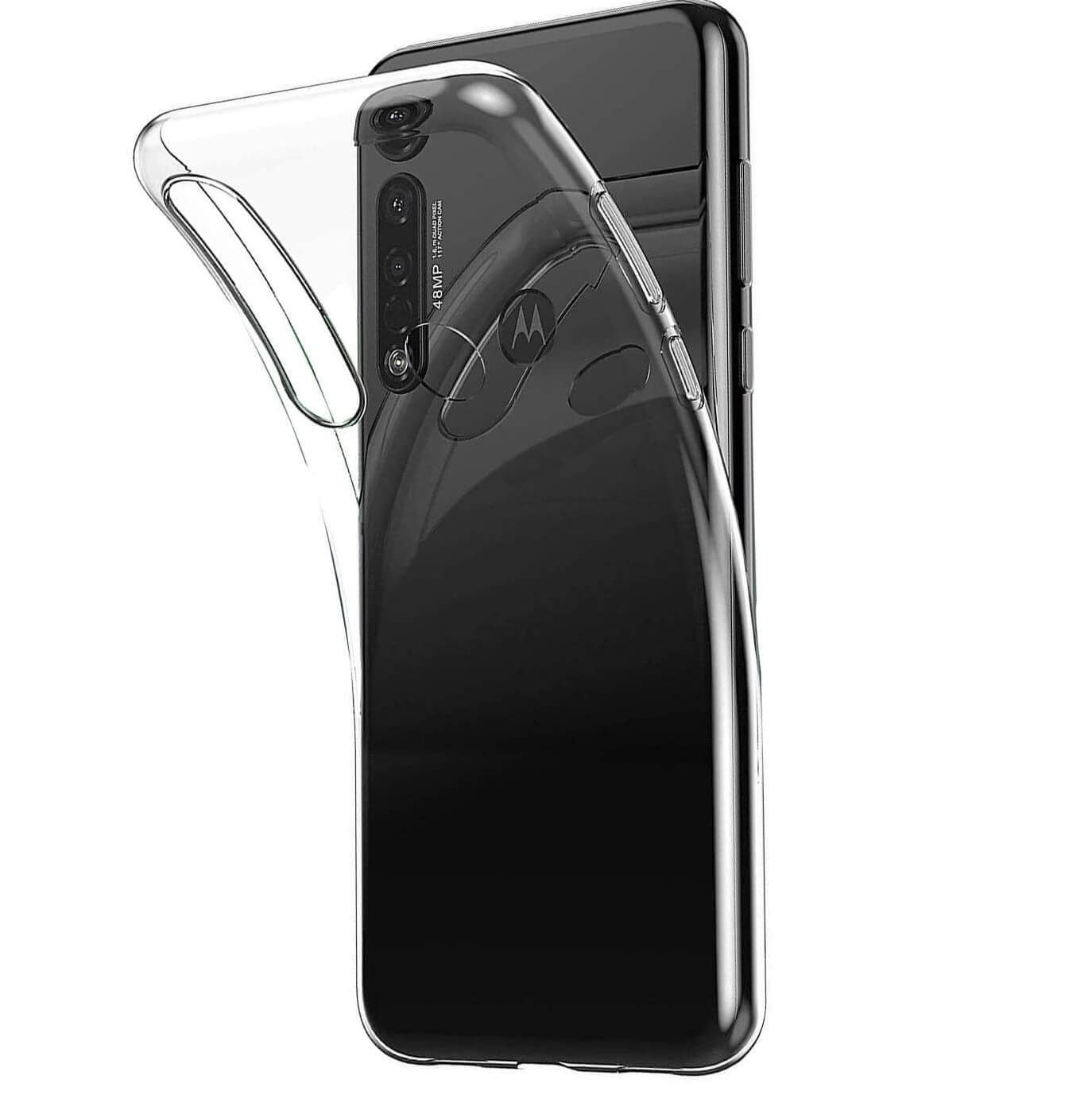 Szilikon borítás Motorola Moto G8 átlátszó