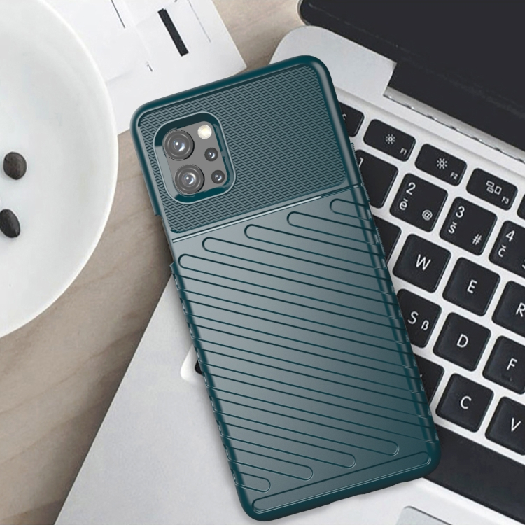 THUNDER Védőburkolat Motorola Moto G9 Plus zöld termék 2. képe