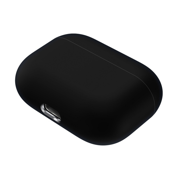 Fekete szilikon tok Apple AirPods Pro termék 2. képe