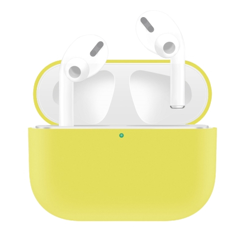 SZILIKON tok Apple AirPods Pro sárga akciós termékkép 1