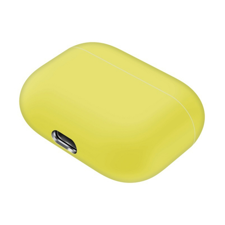 SZILIKON tok Apple AirPods Pro sárga termék 2. képe