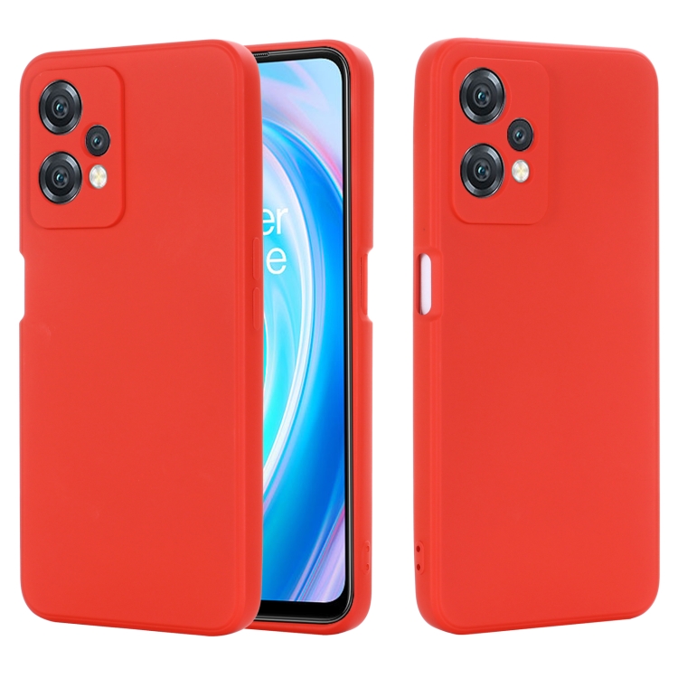 RUBBER Védőburkolat OnePlus Nord CE 2 Lite 5G piros akciós termékkép 1