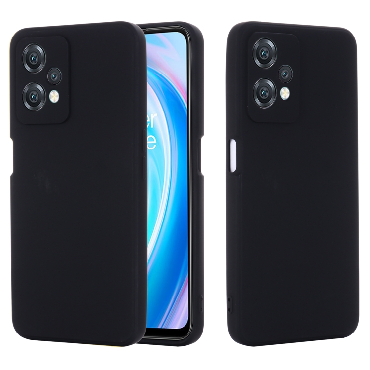 RUBBER Védőburkolat OnePlus Nord CE 2 Lite 5G fekete akciós termékkép 1