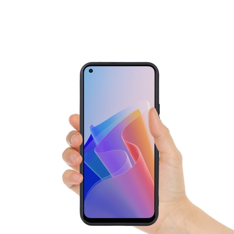 Szilikon burkolat Oppo Reno7 Lite 5G fekete termék 2. képe
