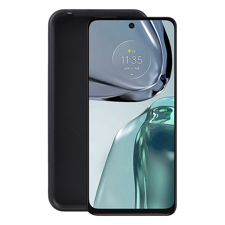 Motorola Moto G62 5G szilikon tok fekete akciós termékkép 1