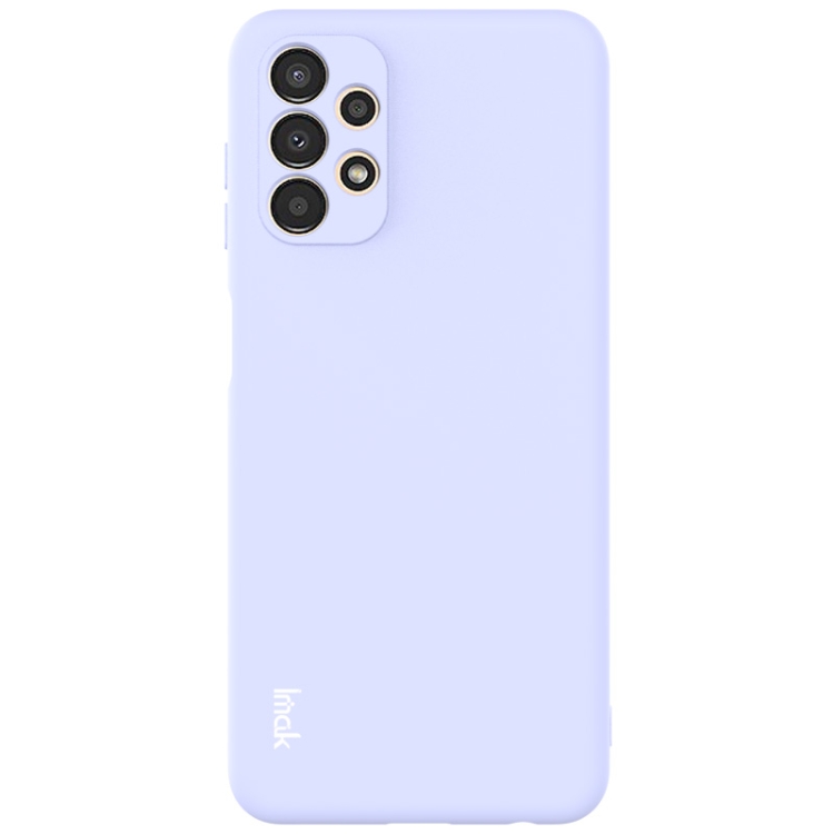 IMAK RUBBER Szilikon tok Samsung Galaxy A13 világoskék akciós termékkép 1