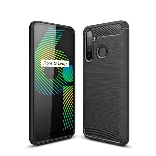 FLEXI TPU Cover Realme 6i fekete akciós termékkép 1