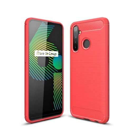 FLEXI TPU Cover Realme 6i piros akciós termékkép 1