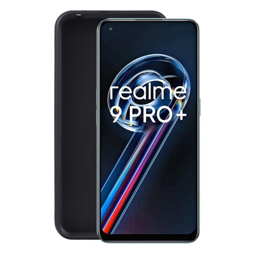 Szilikon borítás Realme 9 Pro+ / Realme 9 fekete akciós termékkép 1