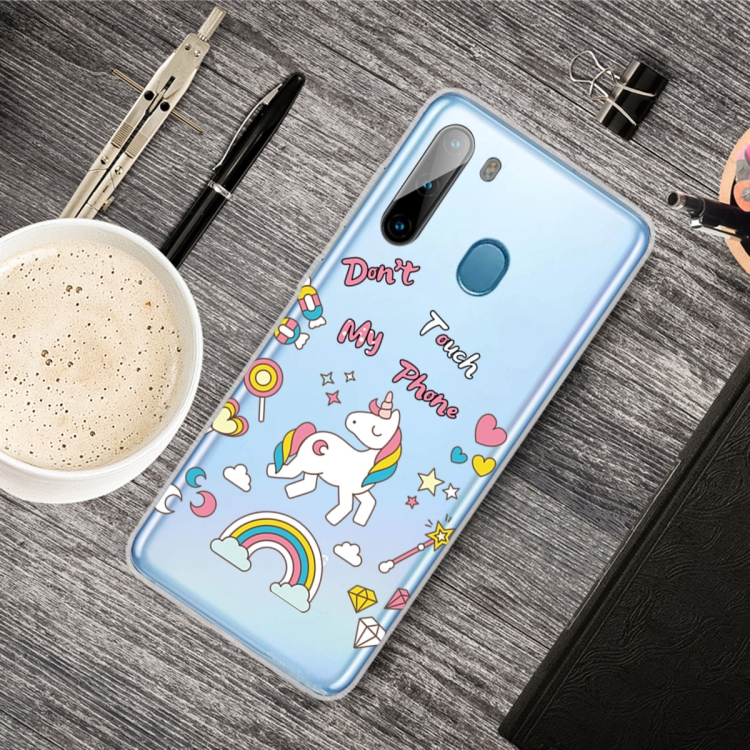 ART Szilikon borítás Samsung Galaxy A21 UNICORN termék 2. képe