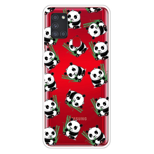 ART Szilikon borítás Samsung Galaxy A21s PANDA PATTERN akciós termékkép 1