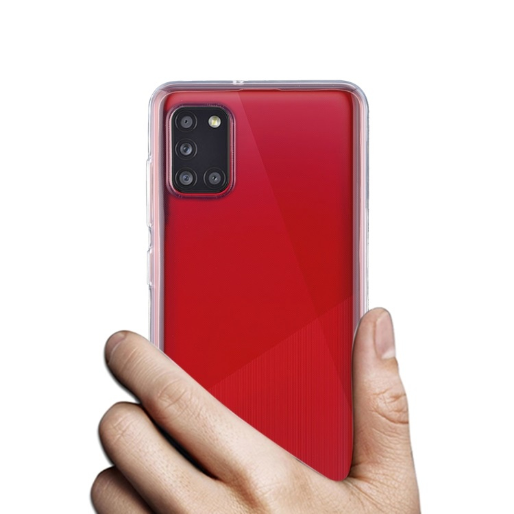 Szilikon burkolat Samsung Galaxy A31 átlátszó termék 2. képe