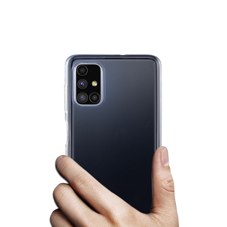 Szilikon burkolat Samsung Galaxy M51 átlátszó termék 2. képe