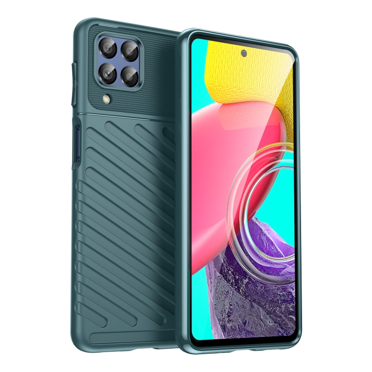 THUNDER Védőburkolat Samsung Galaxy M53 5G zöld akciós termékkép 1