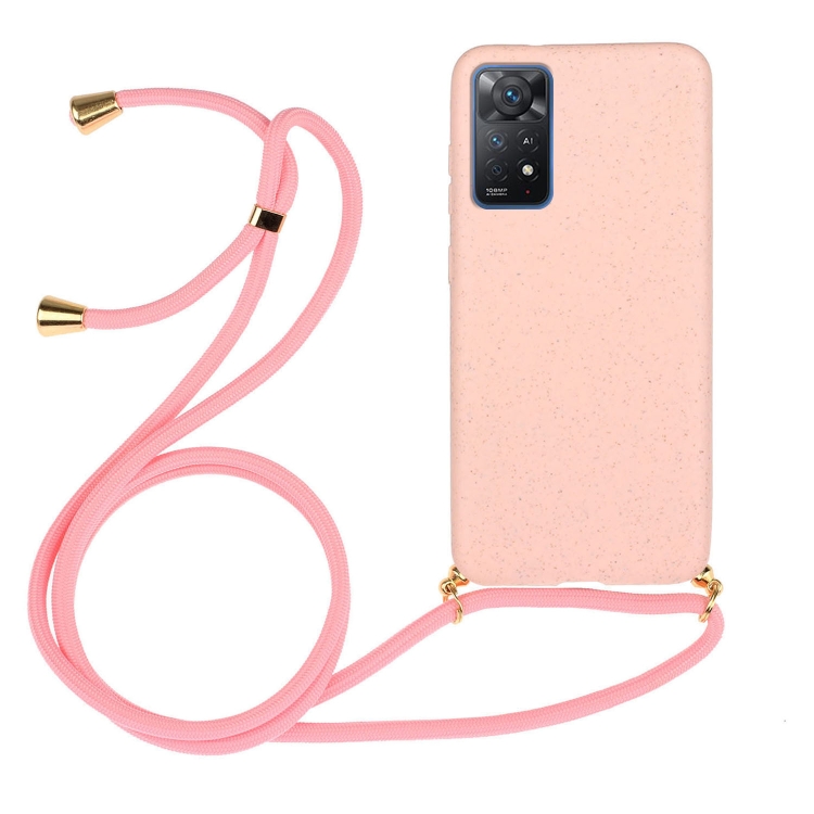 ROPE Huzat vezetékkel Xiaomi Redmi Note 11 Pro / 11 Pro 5G rózsaszín akciós termékkép 1