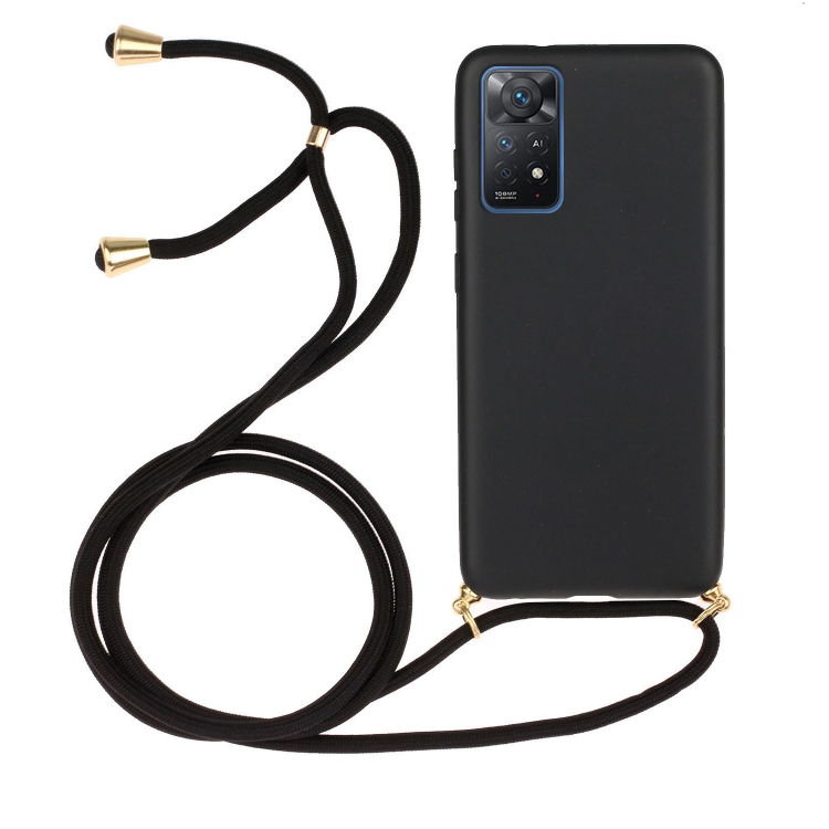 ROPE Huzat vezetékkel Xiaomi Redmi Note 11 Pro / 11 Pro 5G fekete akciós termékkép 1