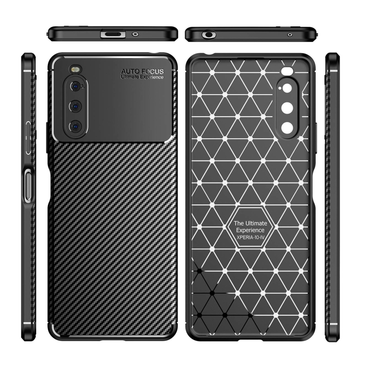 BEETLE TPU burkolat Sony Xperia 10 IV 5G fekete termék 2. képe