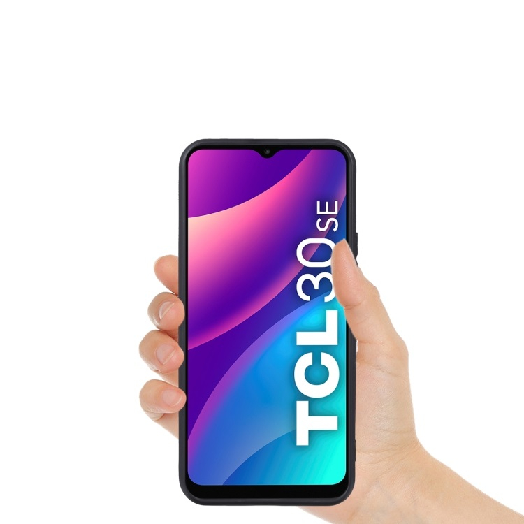 Szilikon burkolat TCL 30 SE / TCL 306 fekete termék 2. képe