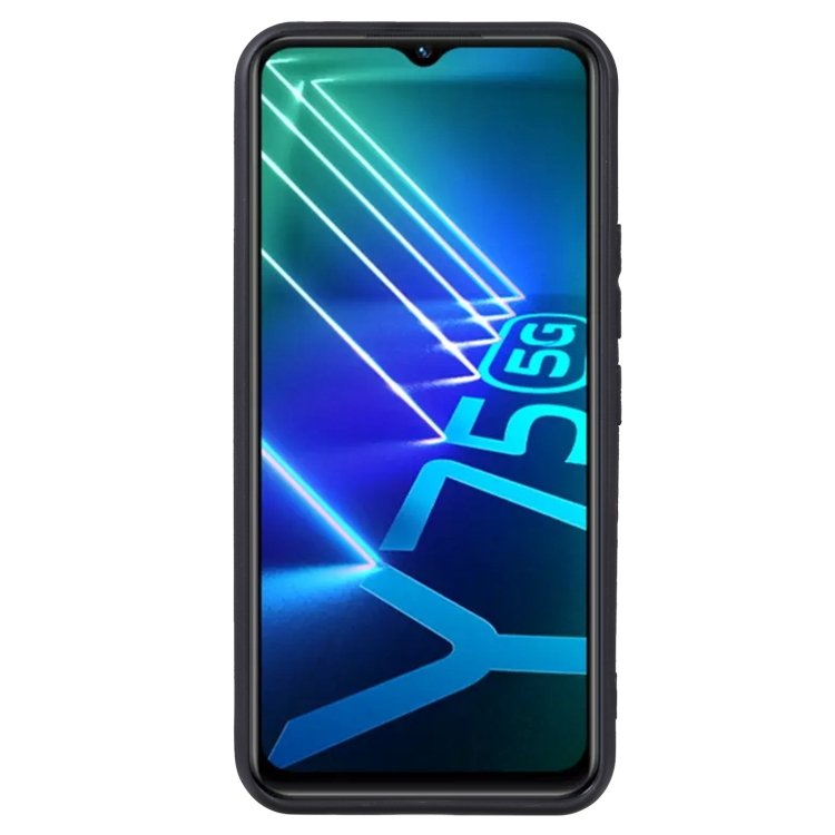 Szilikon borítás Vivo Y55 5G fekete termék 2. képe