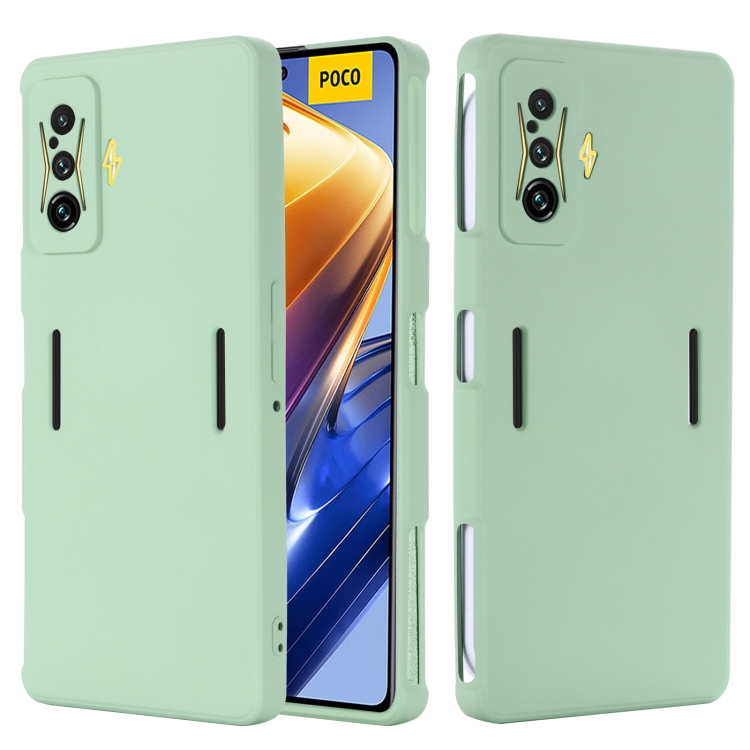 RUBBER Védőburkolat Xiaomi Poco F4 GT zöld akciós termékkép 1