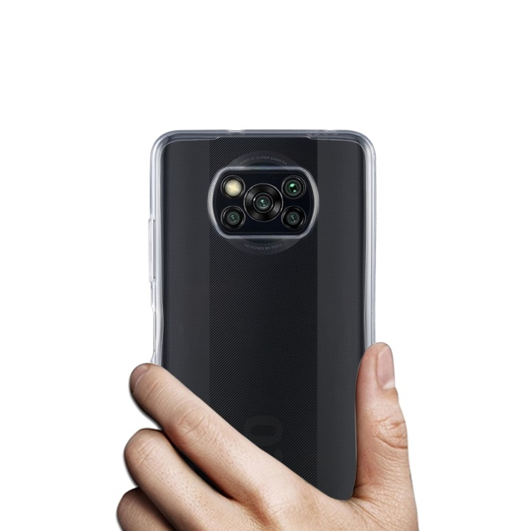 Szilikon burkolat Xiaomi Poco X3 NFC / X3 Pro átlátszó termék 2. képe