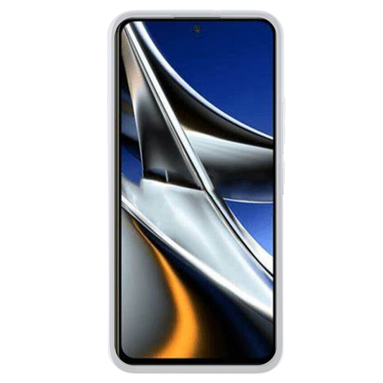 Szilikon burkolat Xiaomi Poco X4 Pro 5G átlátszó matt termék 2. képe