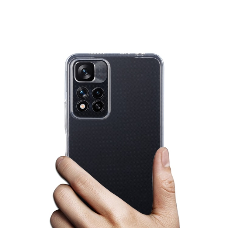 Szilikon burkolat Xiaomi Redmi Note 11 Pro átlátszó termék 2. képe