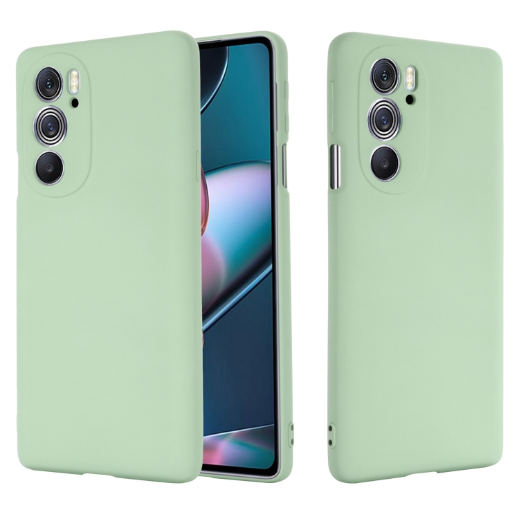 RUBBER Védőburkolat Motorola Edge 30 Pro zöld akciós termékkép 1