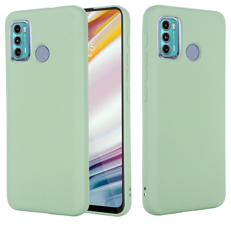RUBBER Védőburkolat Motorola Moto G60 zöld akciós termékkép 1