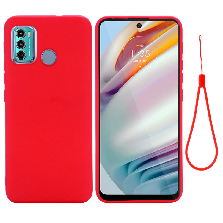 RUBBER Motorola Moto G60 védőburkolat piros termék 2. képe