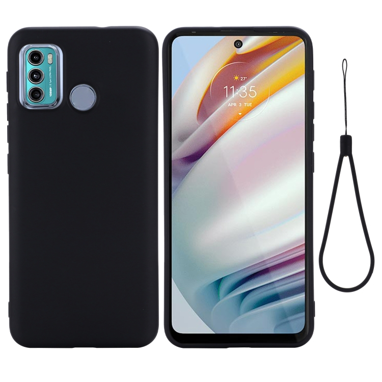 RUBBER Motorola Moto G60 védőburkolat fekete termék 2. képe