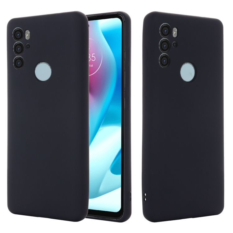 RUBBER Motorola Moto G60s védőburkolat fekete akciós termékkép 1
