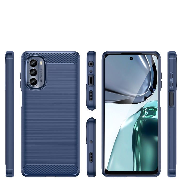 FLEXI TPU burkolat Motorola Moto G62 5G kék termék 2. képe