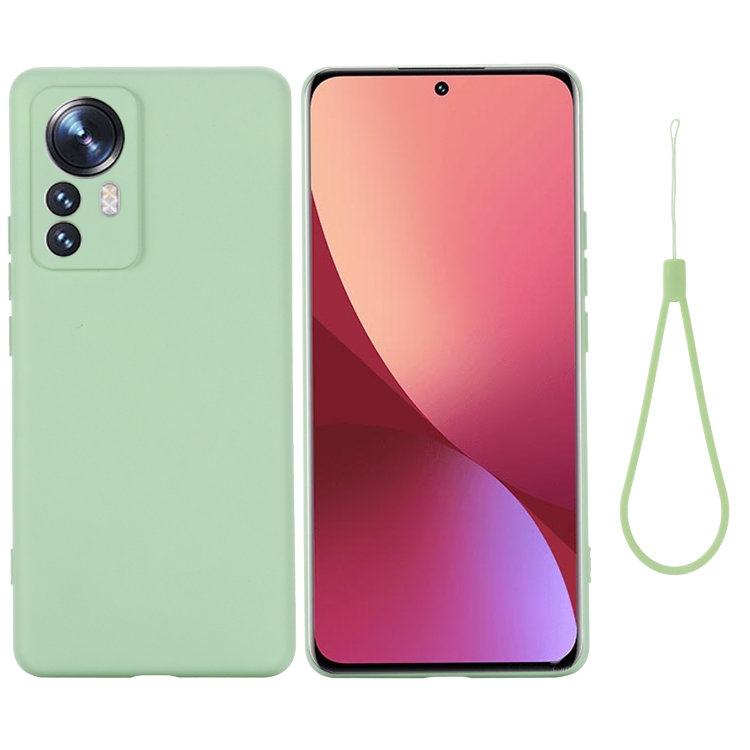 RUBBER Védőburkolat Xiaomi 12 Pro zöld termék 2. képe