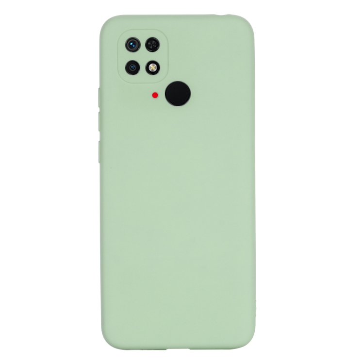 RUBBER Védőburkolat Xiaomi Redmi 10C zöld termék 2. képe