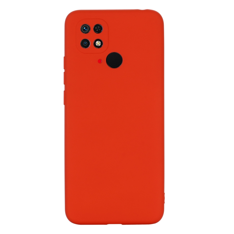 RUBBER Védőburkolat Xiaomi Redmi 10C piros termék 2. képe