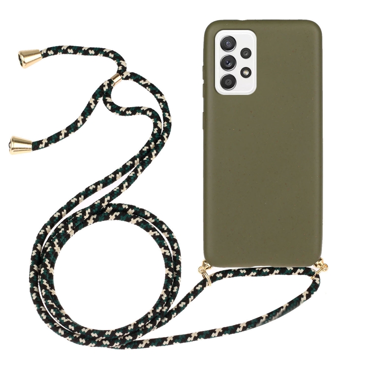 ROPE huzat kábellel Samsung Galaxy A33 5G sötétzöld akciós termékkép 1