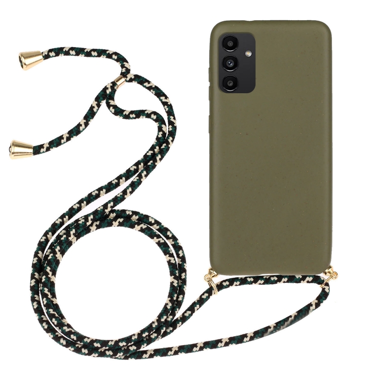 ROPE Huzat kábellel Samsung Galaxy A13 sötétzöld akciós termékkép 1