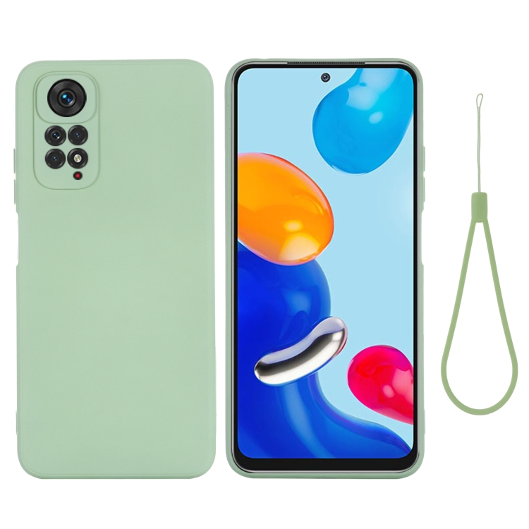 RUBBER Védőburkolat Xiaomi Redmi Note 11 / Note 11S zöld termék 2. képe