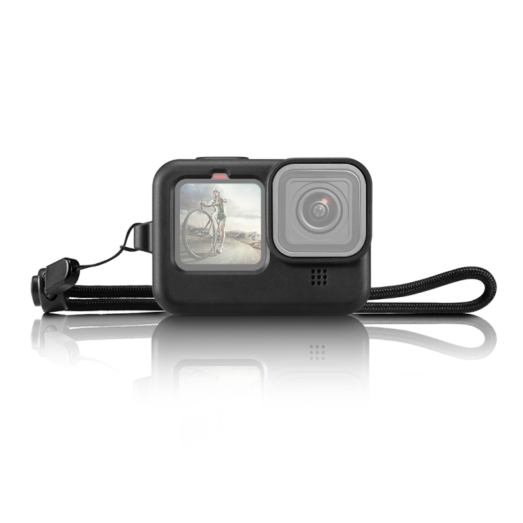 PULUZ Szilikon borítás GoPro Hero 13 / 12 / 11 / 10 / 9 fekete akciós termékkép 1