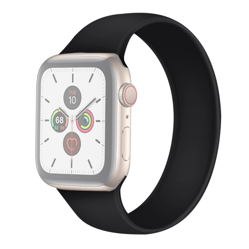 ELASTIC pántos Apple Watch 7 (41 mm) / 6 / SE / 5/4 (40 mm) / 3/2/1 (38 mm) fekete akciós termékkép 1