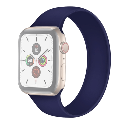 ELASTIC Apple Watch Strap 9 / 8 / 7 (41mm) / 6 / SE / 5/4 (40mm) / 3/2/1 (38mm) sötétkék akciós termékkép 1