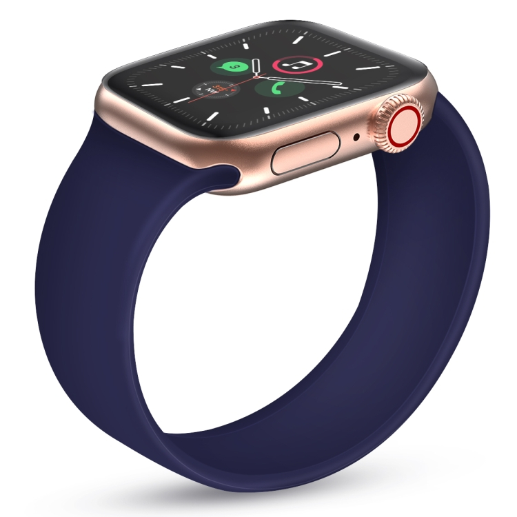 ELASTIC Apple Watch Strap 9 / 8 / 7 (41mm) / 6 / SE / 5/4 (40mm) / 3/2/1 (38mm) sötétkék termék 2. képe