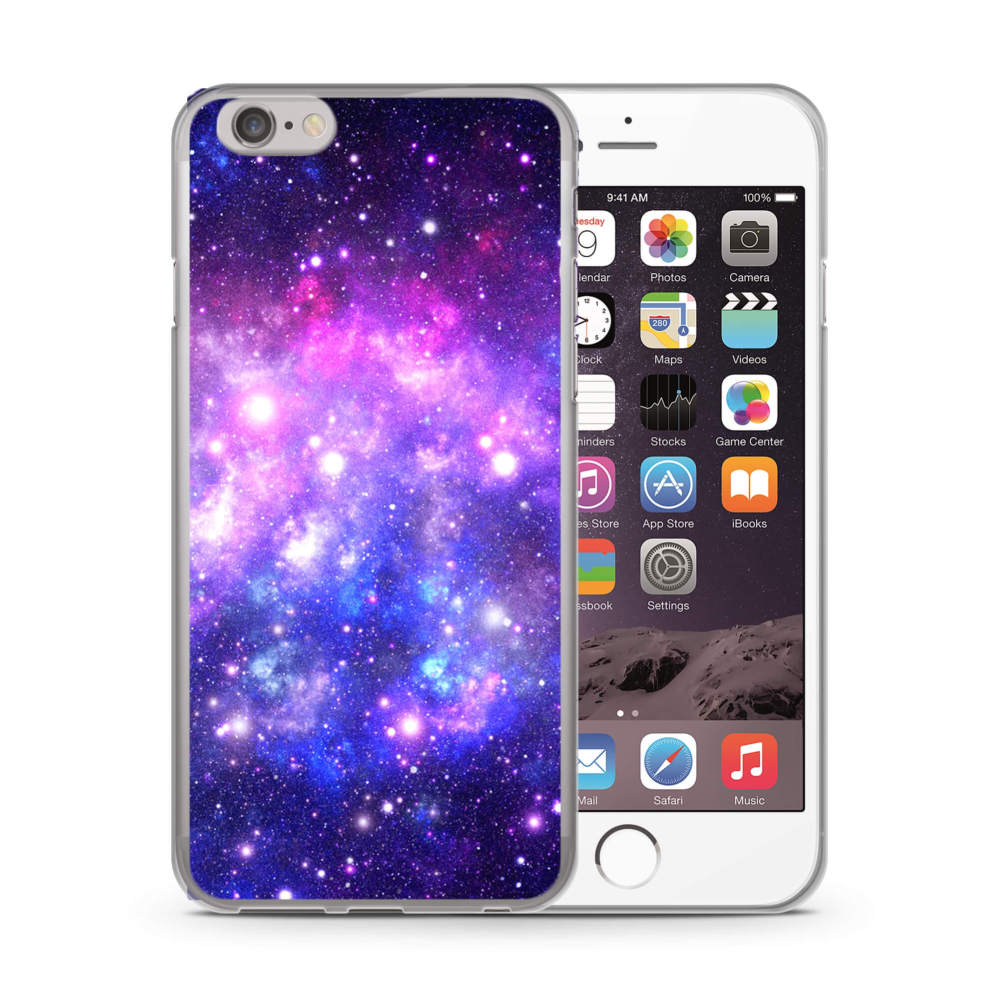 PROTEMIO MY ART kryt Apple iPhone 6 / 6S GALAXY (015) akciós termékkép 1