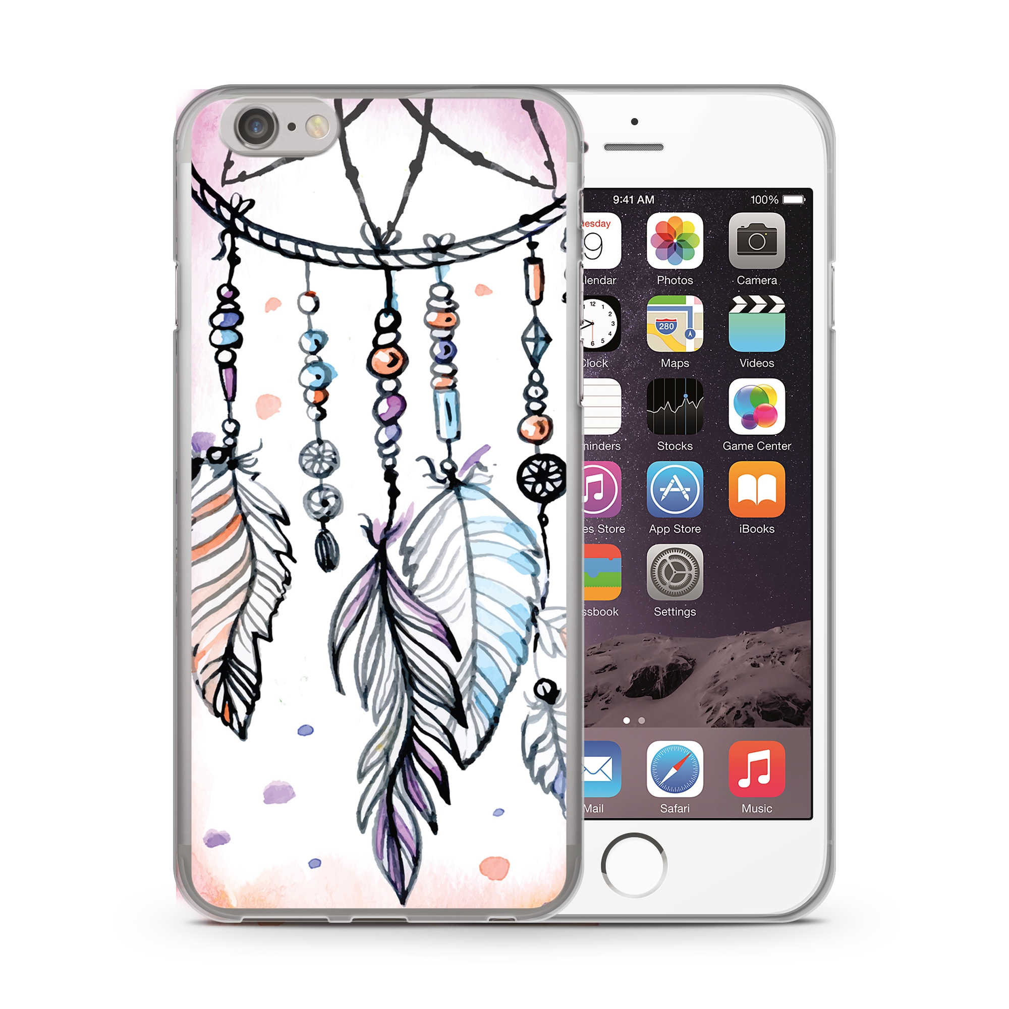 PROTEMIO MY ART kryt Apple iPhone 6 / 6S LAPAČ SNOV (020) akciós termékkép 1