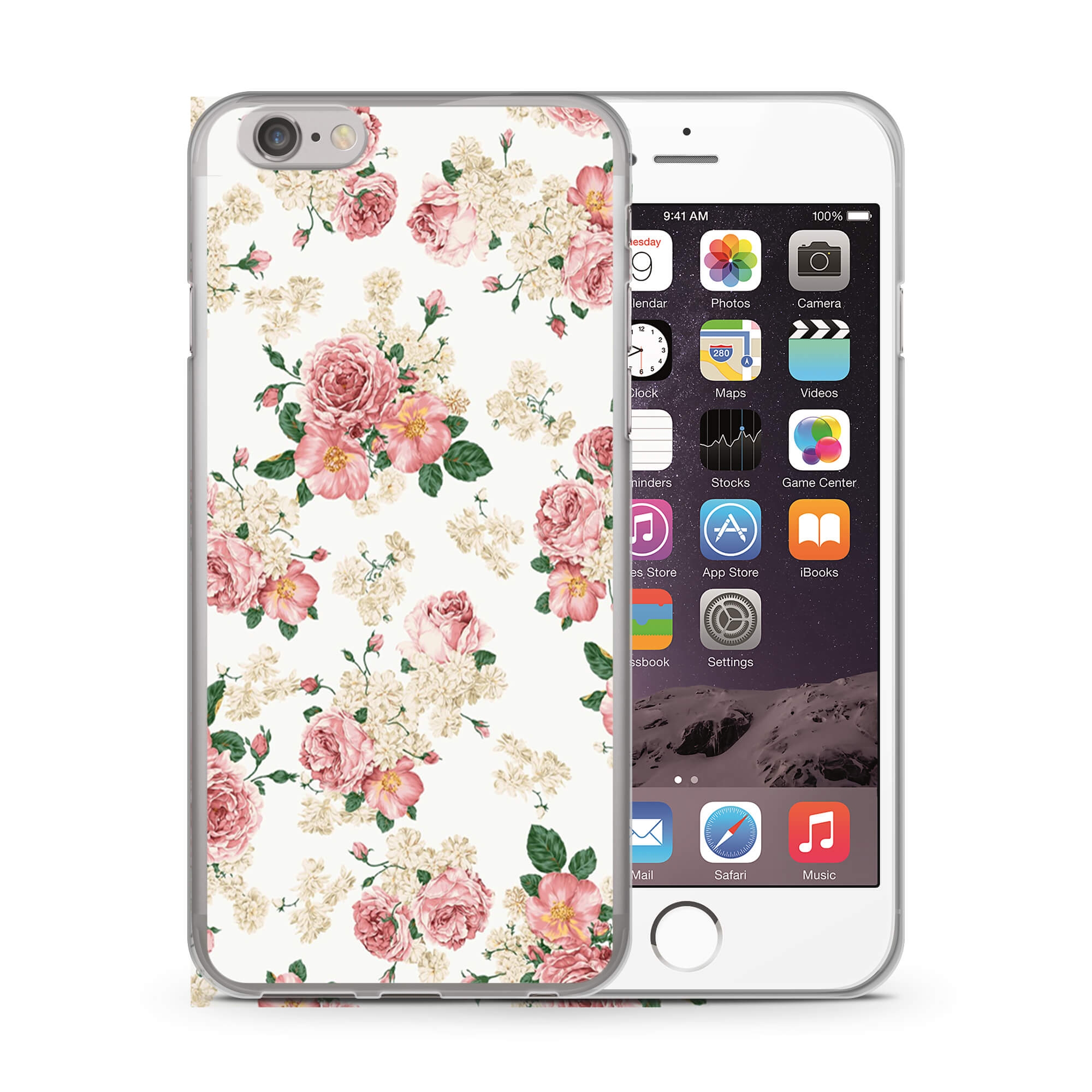 PROTEMIO MY ART kryt Apple iPhone 6 / 6S PINK ROSES (016) termék 2. képe