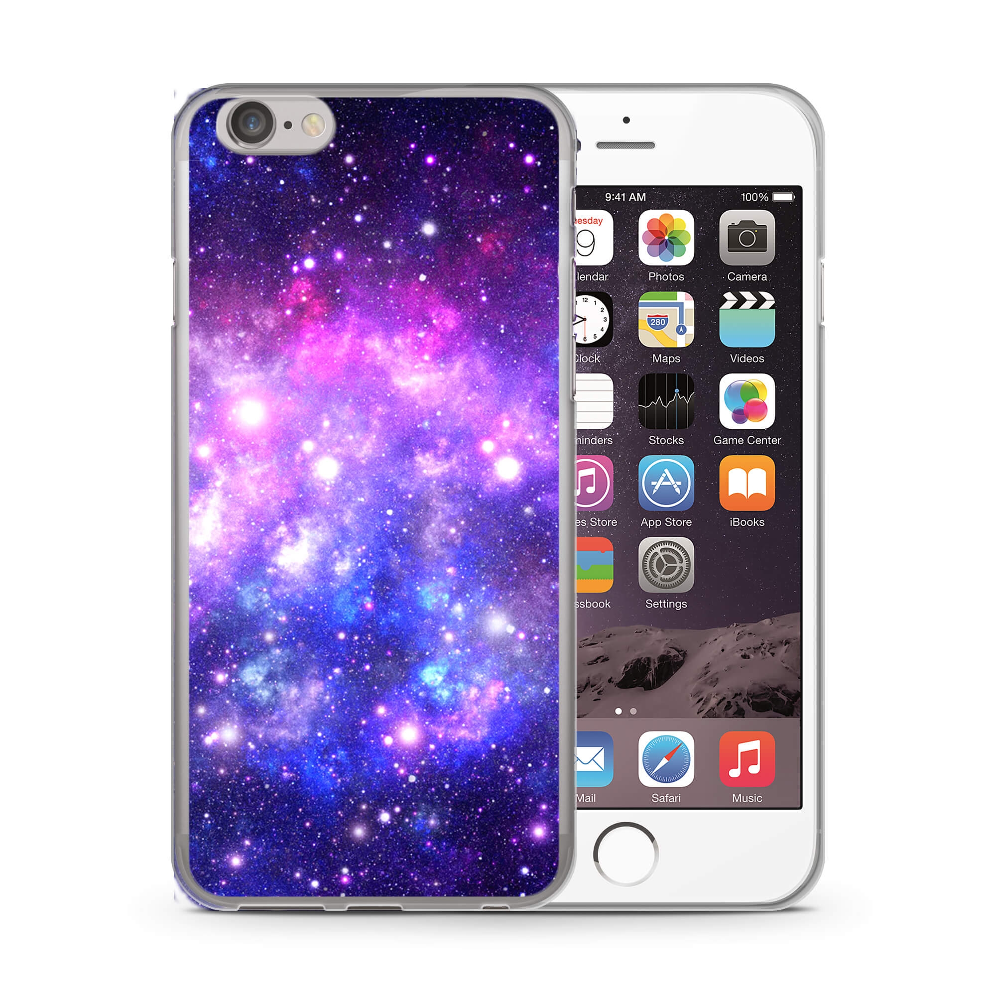 PROTEMIO MY ART kryt Apple iPhone SE 2022/2020/7/8 GALAXY (015) akciós termékkép 1